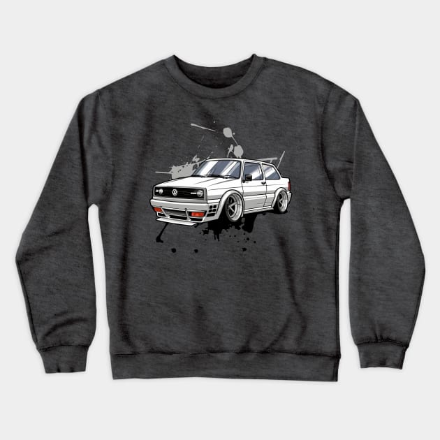 Customized Classic Cars Crewneck Sweatshirt by irfankokabi